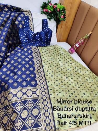 Festive Wear Banarasi SIlk Lehenga Choli