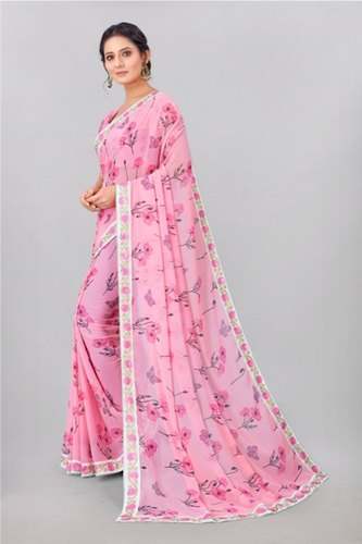 Weightless Printed Saree by Bhargavi by Vastramall E Commerce