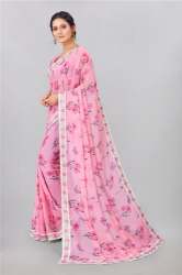 Weightless Printed Saree by Bhargavi