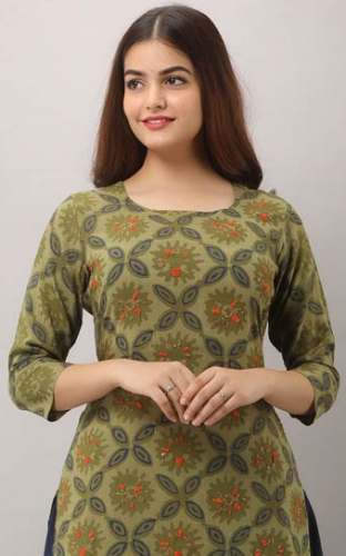  Straight Women Kurta with Skirt by Nehamta