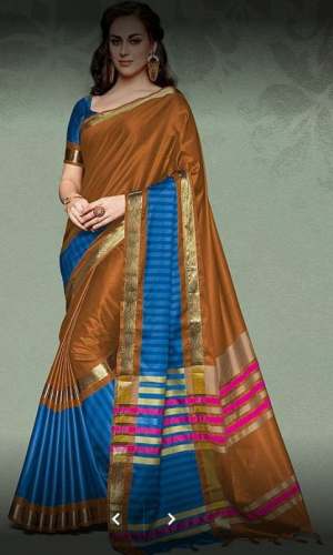 Party wear sation saree by New Collections