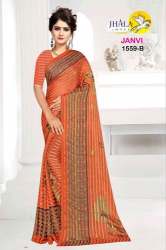 Casual wear Georgette Printed Saree JANVI