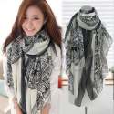 JHALA IMPEX Georgette Printed Scarf thumb 1
