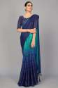 party-wear-shaded-blue-banglori-silk-saree