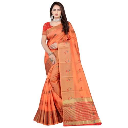 Assami Silk Butta Weaving Saree  by Padmavati Trade Link