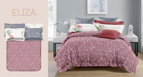 Cotton Floral Print Bed Sheet  108*102 by Padmavati Trade Link