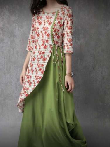 Buy Fancy Angrakha Kurti For Women