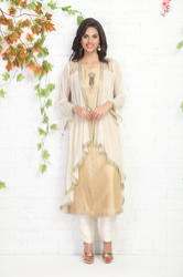 Double Layer Party Wear Kurtis