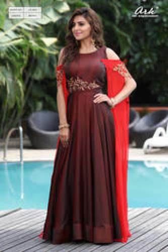 Mehrood Embroidered Anarkali Kurtis by New Kanika Fashions