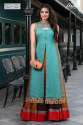 Sleeveless Party Wear Long Kurtis