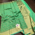Banarasi dyeble semi georget  thumb 6