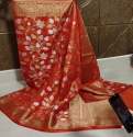 Designer Banarasi Dyeble Organza Silk Saree