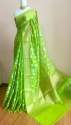 Designer Banarasi Dyeble Organza Silk Saree thumb 12