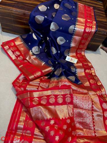 Dyeable Banarasi Semi Georgette Saree 