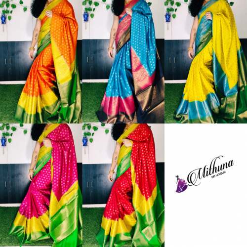 Latest Banarasi Dyeable Soft Silk Georgtte Saree