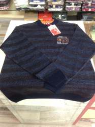 Fancy Blue Full Sleeve Sweater style T shirt 