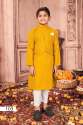 Boys Cotton Kurta Payjama Set thumb 4