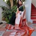 New Arrival Organza Silk Saree For Ladies thumb 1