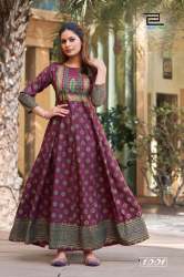 New Collection Long Printed Gown For Women