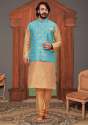 New Collection Mens Kurta Pajama With Jacket Set thumb 3