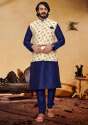 New Collection Mens Kurta Pajama With Jacket Set thumb 5