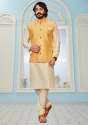 New Collection Mens Kurta Pajama With Jacket Set thumb 6