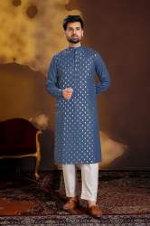 Pure Cotton Mens Kurta Payjama Set