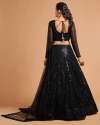 7308 Trendy Sequins Embroidery Work Lehenga thumb 1