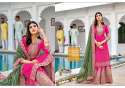 D no   1315 Embroidered Semi Stitched Suit thumb 2