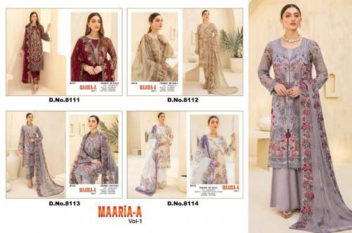  Embroidery Work Pakistani Suit