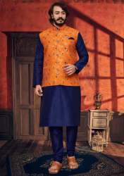 Mens Kurta with Pyjama With Jacket