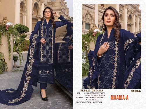  Pakistani 9103 Pakistani Suit by shiv fashion