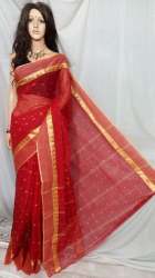 Cotton Zari Border Sarees