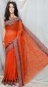 Cotton Zari Border Sarees thumb 1