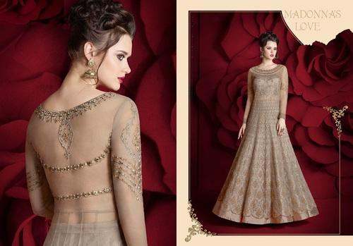 Designer Anarkali Suits by Shri Balaji Silk Cotton Saree Emporium