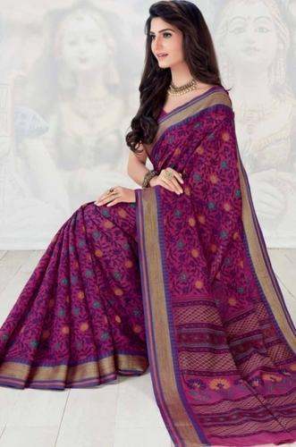 Ladies Designer Cotton Sarees