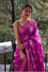 New Collection Handloom Saree For Ladies