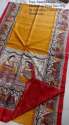 ladies-tusser-madhubani-silk-printed-saree