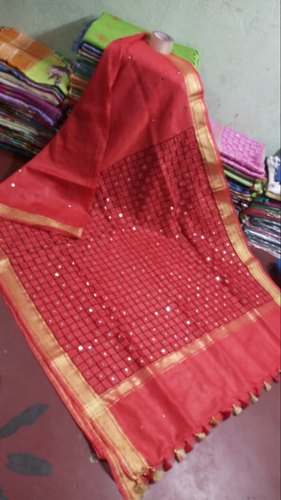 Party wear Cut Work Embroidered Saree 