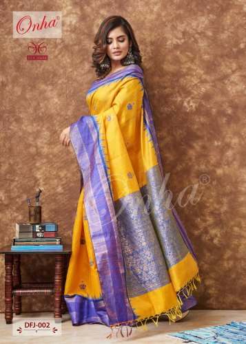 Designer Wedding Wear Dhupion Silk Saree by Onha