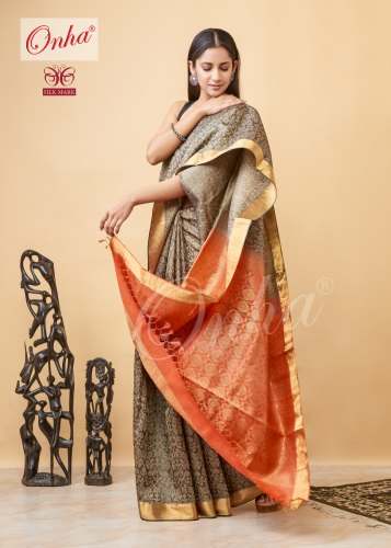 ONHA Presents Handloom Kosa Silk Saree  by Onha