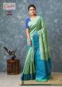 ONHA Presents Handloom Kosa Silk Saree  thumb 1