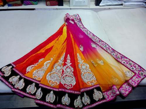 New Embroidery Work Saree For Women by Sneha Boutique