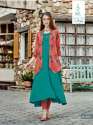 	Diksha Rayon Printed Jacket Style Kurtis thumb 4