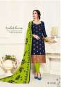 multi color Banarasi designer Suit Material thumb 1