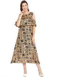 Fancy Printed Western Dresses