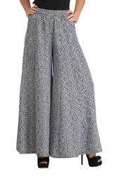 Printed Flared Palazzo