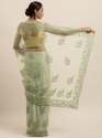 Designer Net Embroidered Saree-1456 thumb 18