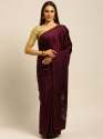 Designer Satin Machine Work Saree-996 thumb 13