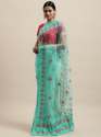 Fancy Stylish Net Saree - 1482 thumb 1